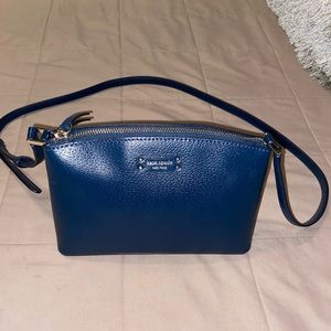 Kate Spade Jeanne Petrol Blue Crossbody Bag
